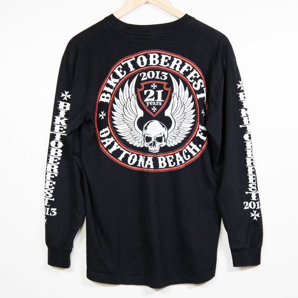 Biketoberfest Daytona Beach Florida long sleeve - Picture 1 of 8